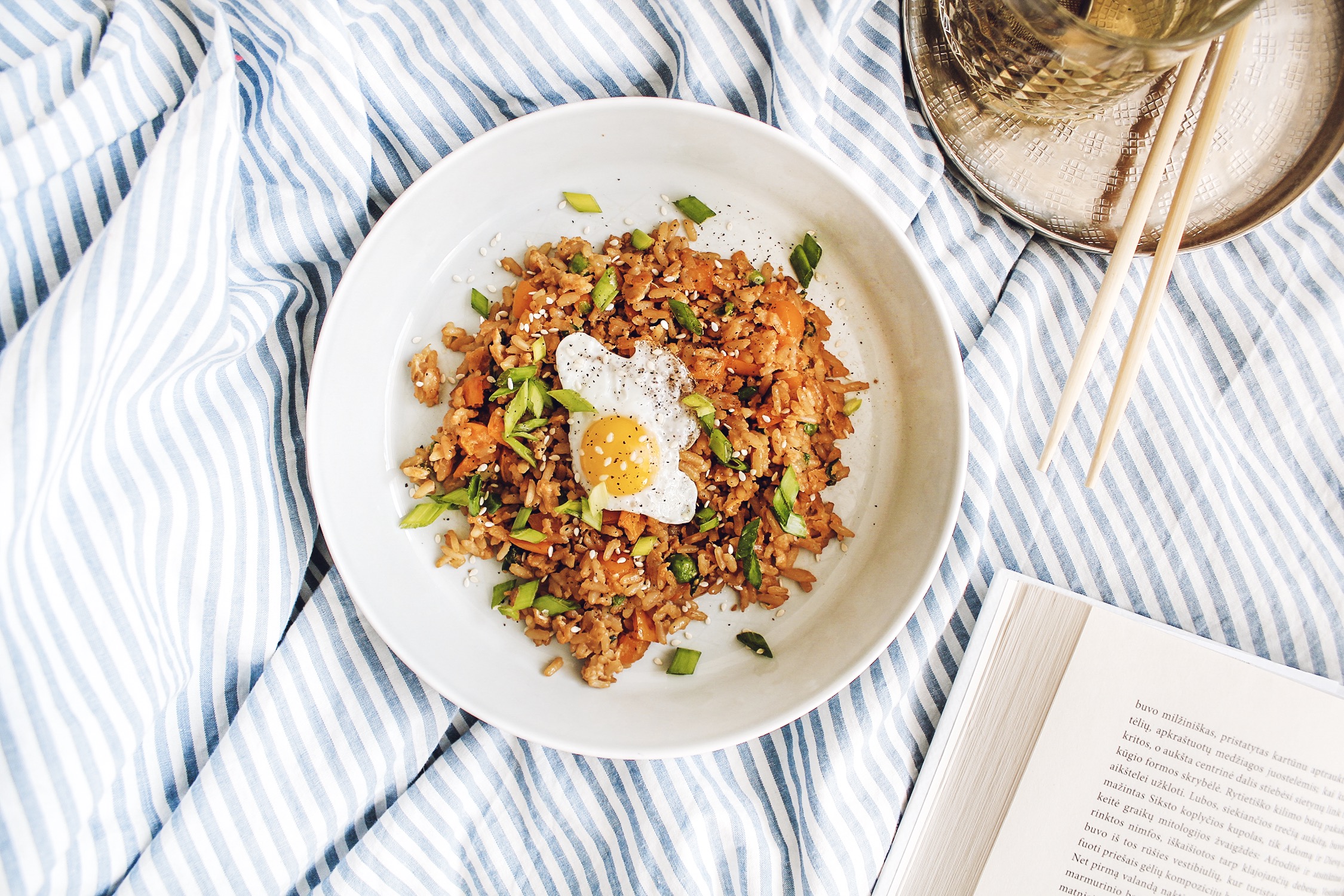 Korėjietiški ryžiai su kiaušiniu arba let’s talk likučiai (ir Vilnius Gastro Zero)