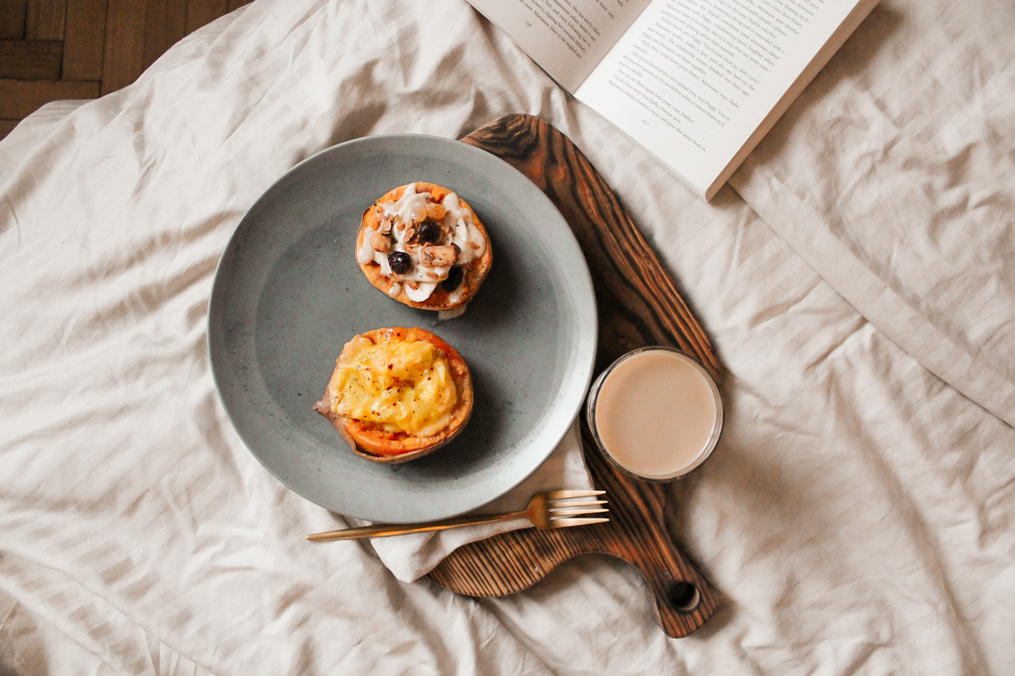 Orkaitėje keptos saldžios bulvės