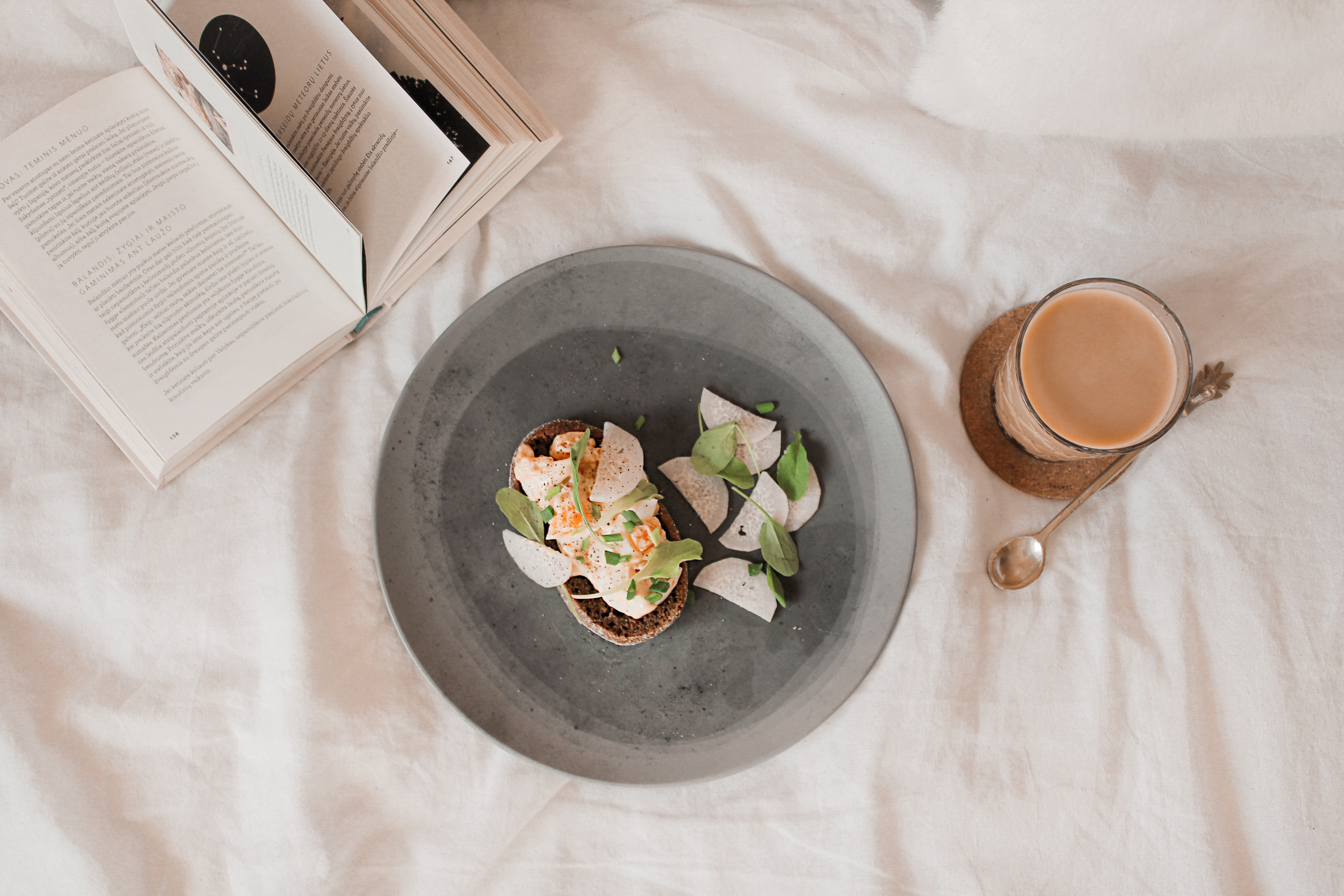 Kiaušinio salotų sumuštinis